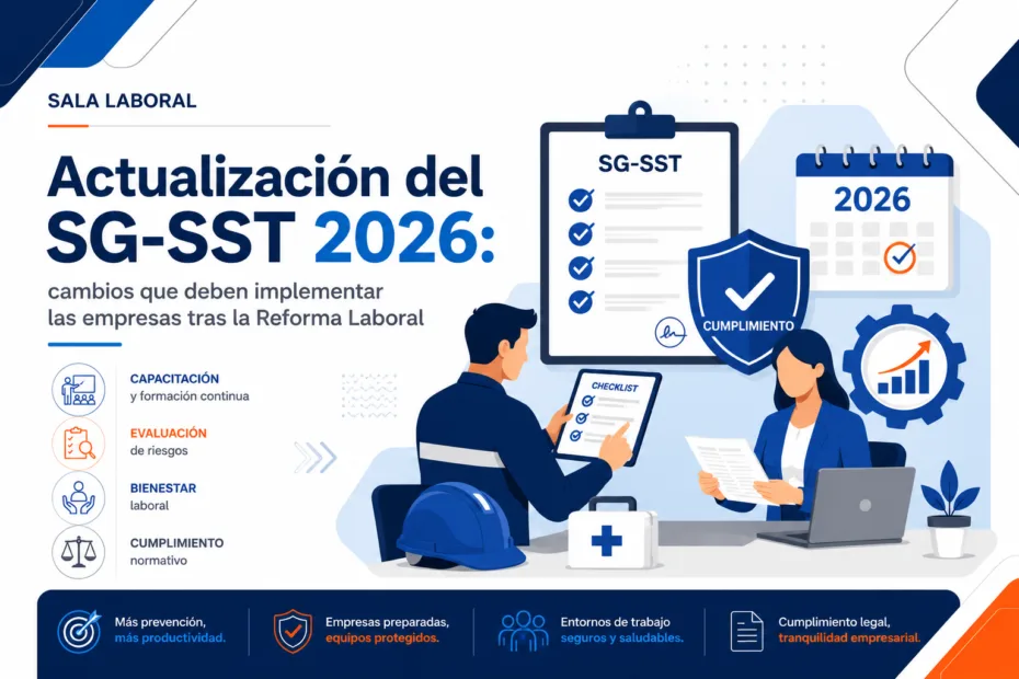 Actualización del SG-SST 2026: cambios que deben implementar las empresas tras la Reforma Laboral ChatGPT Image 28 jul 2026 13 27 21 930x620 - Actualización del SG-SST 2026: cambios que deben implementar las empresas tras la Reforma Laboral